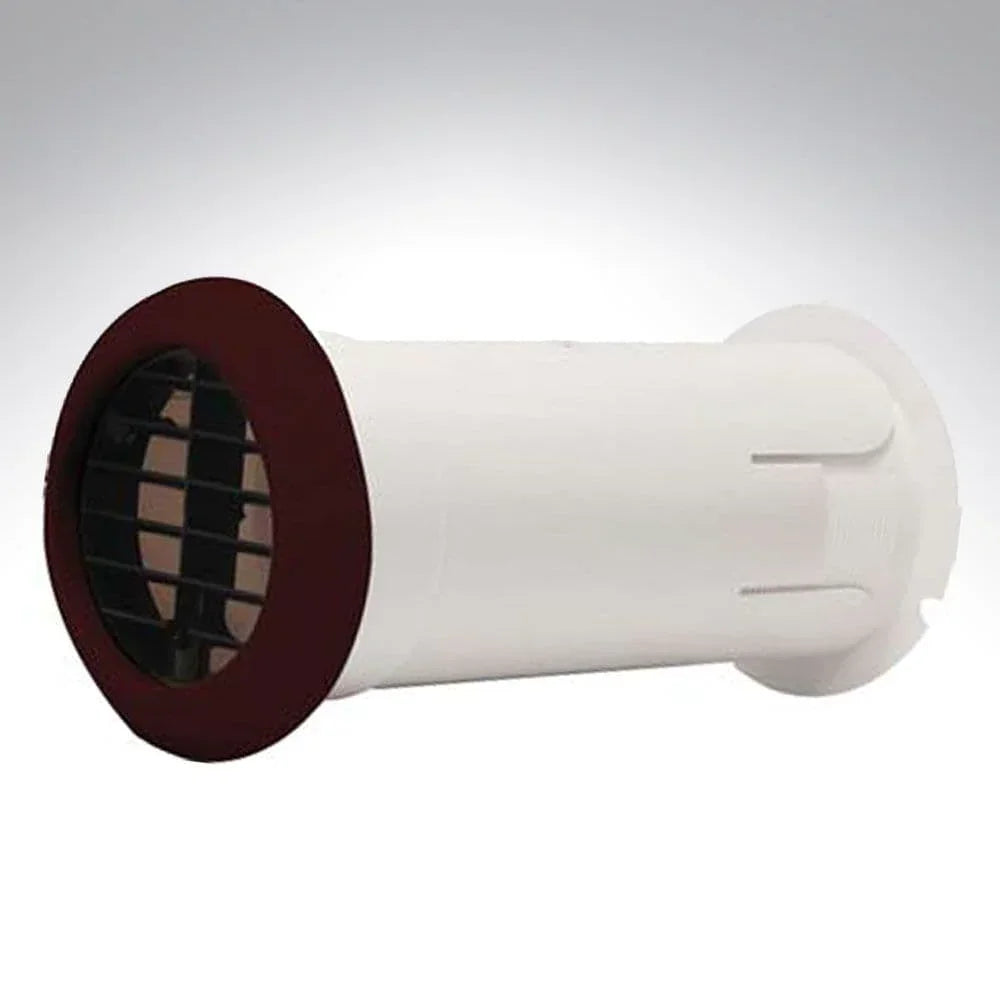 Quick Fit Internal Extractor Fan Wall Kit - Brown