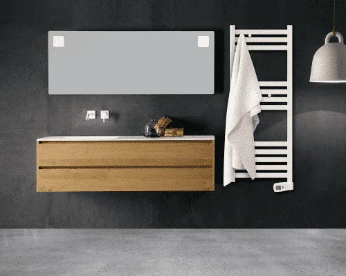 Rointe KTI050SEB3 Kryos digital electric towel rail - 1300mm