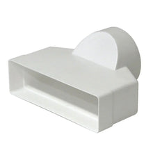 Round Duct Air Brick Adapter 100mm - Four Inch
