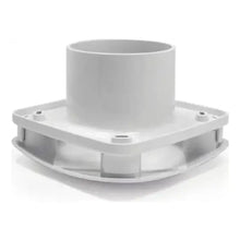 Square Internal Concealed Grille 100mm White