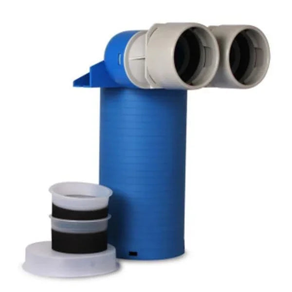 UNVC75/90 90 Degree Radial Connector 125mm to 75mm