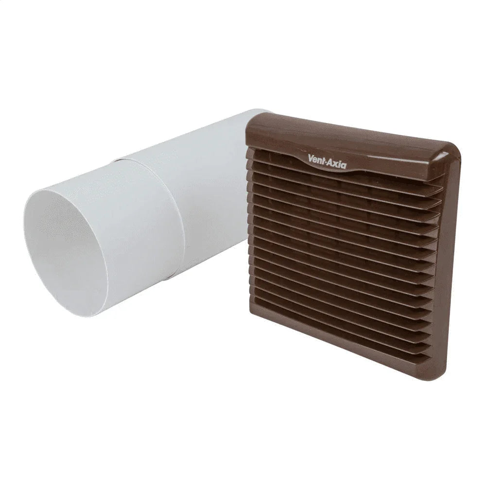 Vent Axia 140903 Brown Ventilation Wall Kit