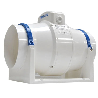 Vent Axia ACM150T 150mm Six Inch Inline Mixed Flow Fan with Timer 17106020