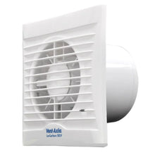 Vent Axia Lo-Carbon Silhouette SELV 100SVT Bathroom Extractor Fan with Timer 441512